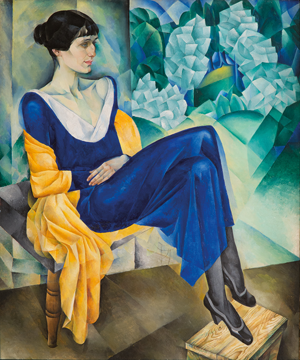 NATHAN ALTMAN. RETRATO DE ANNA AJMÁTOVA. 1915